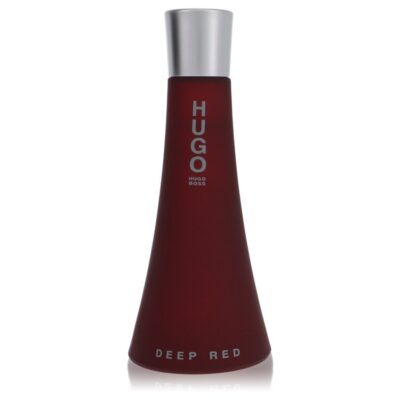 hugo DEEP RED by Hugo Boss Eau De Parfum Spray (unboxed) 3 oz (Women)