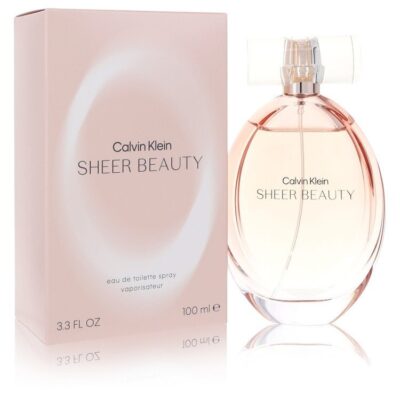 Sheer Beauty by Calvin Klein Eau De Toilette Spray 3.4 oz (Women)