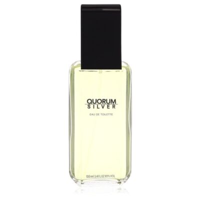 Quorum Silver by Puig Eau De Toilette Spray (unboxed) 3.4 oz (Men)