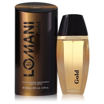 Lomani Gold by Lomani Eau De Toilette Spray 3.3 oz (Men)