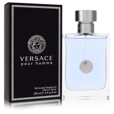 Versace Pour Homme by Versace Deodorant Spray 3.4 oz (Men)