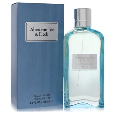 First Instinct Blue by Abercrombie & Fitch Eau De Parfum Spray 3.4 oz (Women)