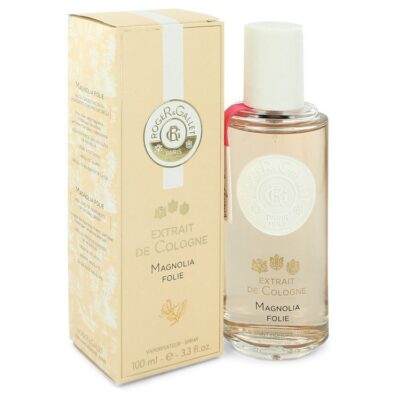 Roger & Gallet Magnolia Folie by Roger & Gallet Extrait De Cologne Spray (Unisex) 3.3 oz (Women)