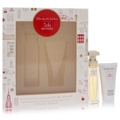 5Th Avenue by Elizabeth Arden Gift Set — 1 oz Eau De Parfum Spray + 1.7 oz Body Lotion (Women)