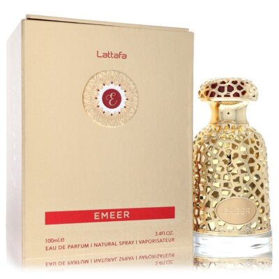 Lattafa Emeer by Lattafa Eau De Parfum Spray (Unisex) 3.4 oz (Men)