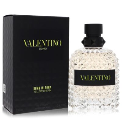 Valentino Uomo Born In Roma Yellow Dream by Valentino Eau De Toilette Spray 3.4 oz (Men)