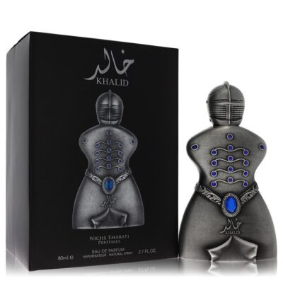 Niche Emarati Khalid by Lattafa Eau De Parfum Spray (Unisex) 2.7 oz (Men)