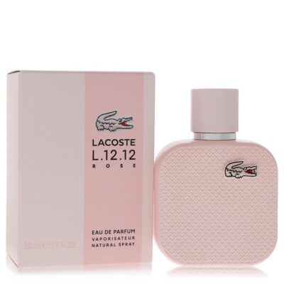 Lacoste Eau De Lacoste L.12.12 Rose by Lacoste Eau De Parfum Spray 1.7 oz (Women)