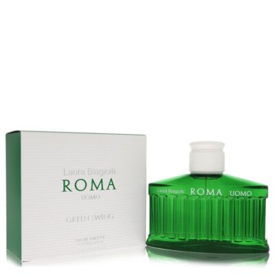 Roma Uomo Green Swing by Laura Biagiotti Eau De Toilette Spray 6.8 oz (Men)